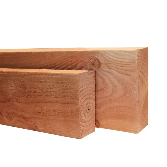 Douglas gording geschaafd 6,5x21x400 cm, onbehandeld.