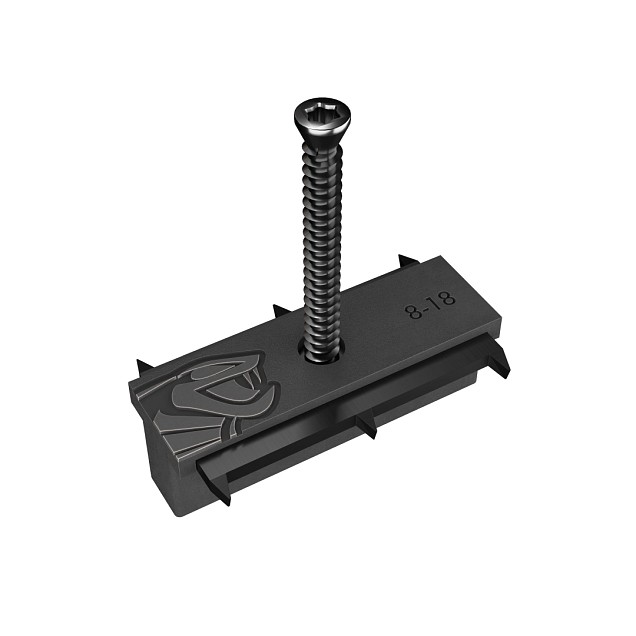 Cobra hybride Clip 8-18 M montageset tbv WPC schroef 4,2x35 mm 90st + bit per set