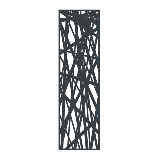 Boston Decopaneel Hera verticaal 58x182cm dikte 2 mm RAL7016 (1011)
