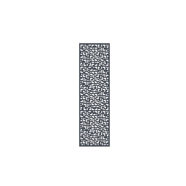 Boston Decopaneel Crios verticaal 58x182cm dikte 2 mm RAL7016