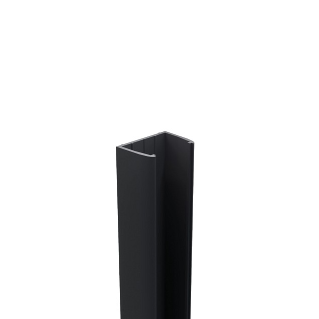 Boston Wand hoekprofiel L-190cm RAL9005
