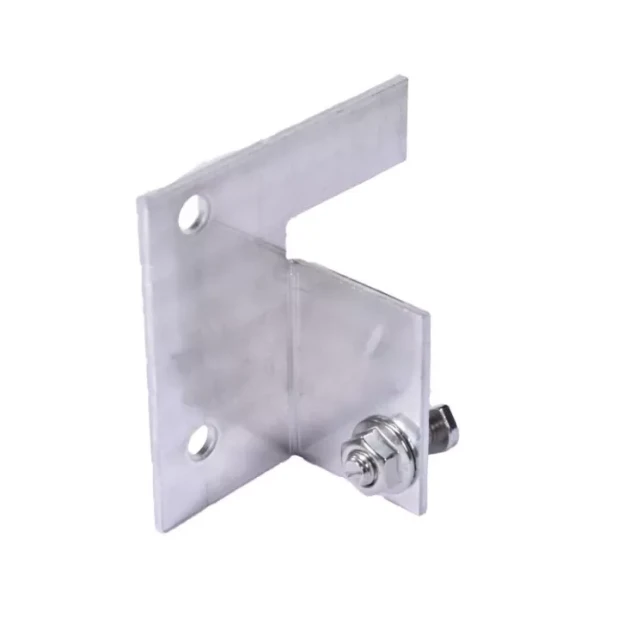 Montageplaat incl. bout + moer t.b.v. balk 40x75 mm