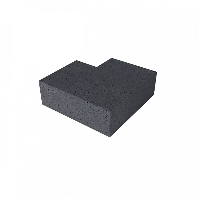 SV Oudhollandse trap hoekstuk 90° binnenhoek antraciet 60x60 (40x20)cm