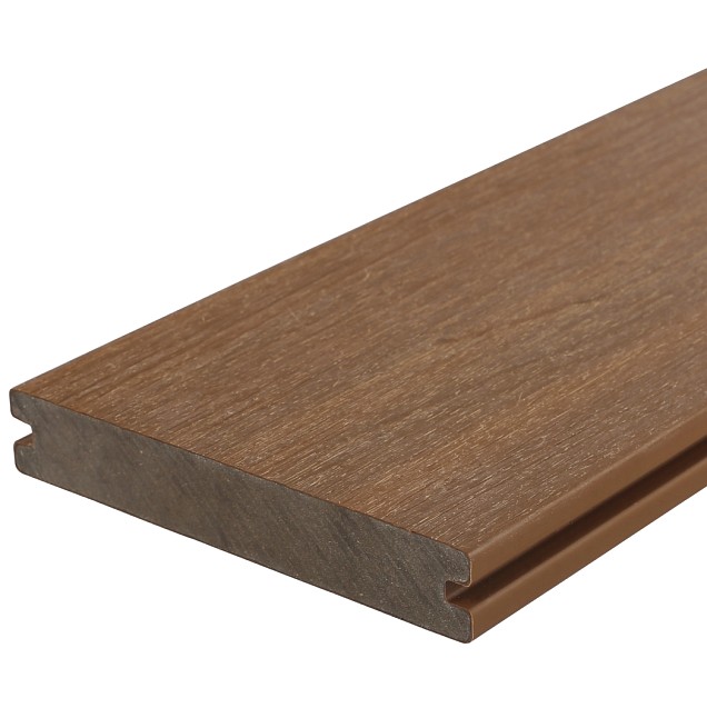 WPC 23x138x5000 mm Fiberdeck Premium massief Teak