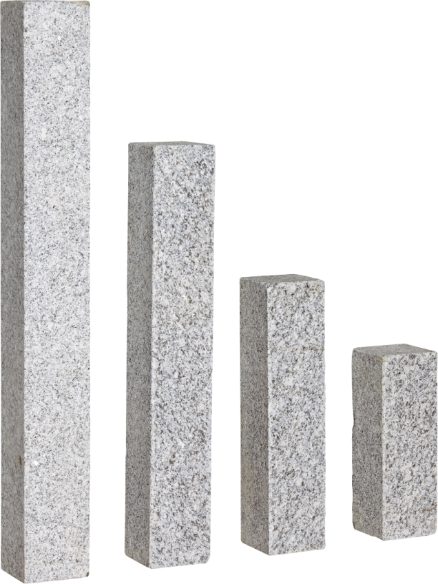 Palissade G603 grijs Piazzo 12x12x100 cm