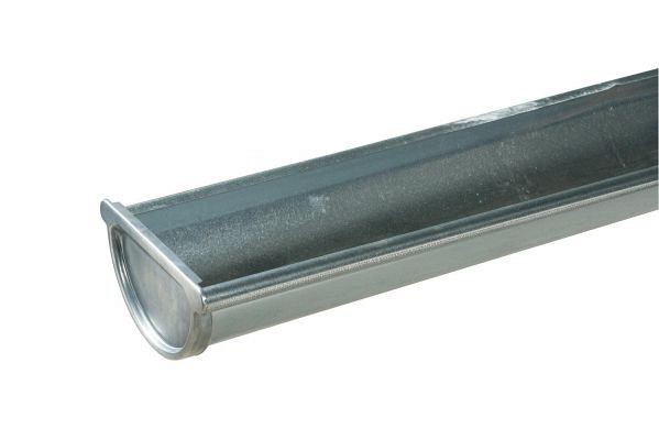 Verzinkte HWA buis, Ø 8 cm, 275 cm, lang.