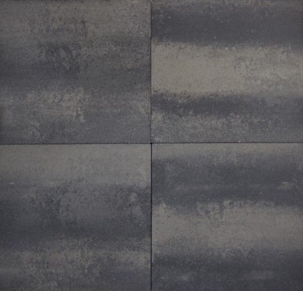 Nisia 60x60x4,7 Paros per 0,72 m²  grijs/zwart