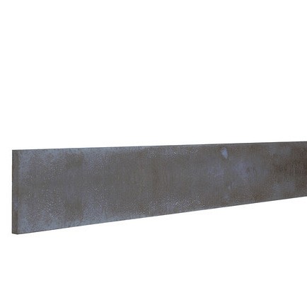 Betonplaat stampbeton 25 x 3,5 x 184 cm, antraciet.