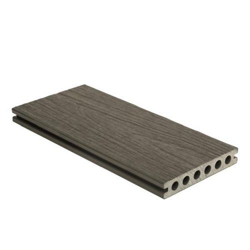 NewTechWood composiet co-extrusie dekdeel houtstructuur 2.3x13.8x300 cm Silver Gray