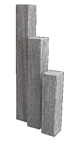 Palissade Juparana Waterjet 12x12x100 cm