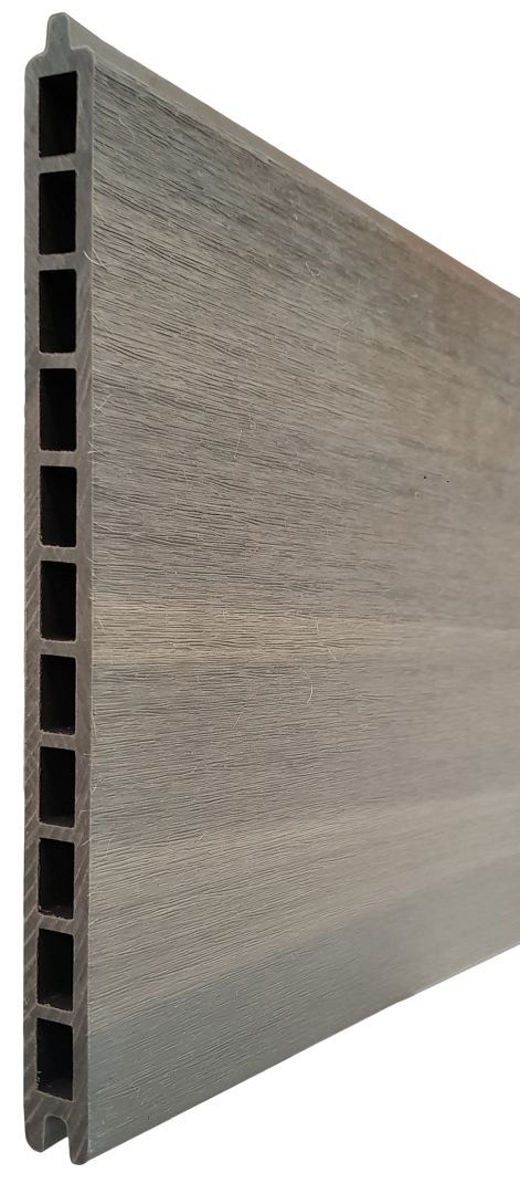 WPC Premium fence board Light Grey 21x310mm (wb300)L-178cm